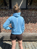Hoodie sky blue woman