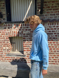 Hoodie sky blue men